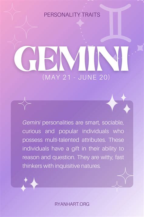 gemini dates and traits